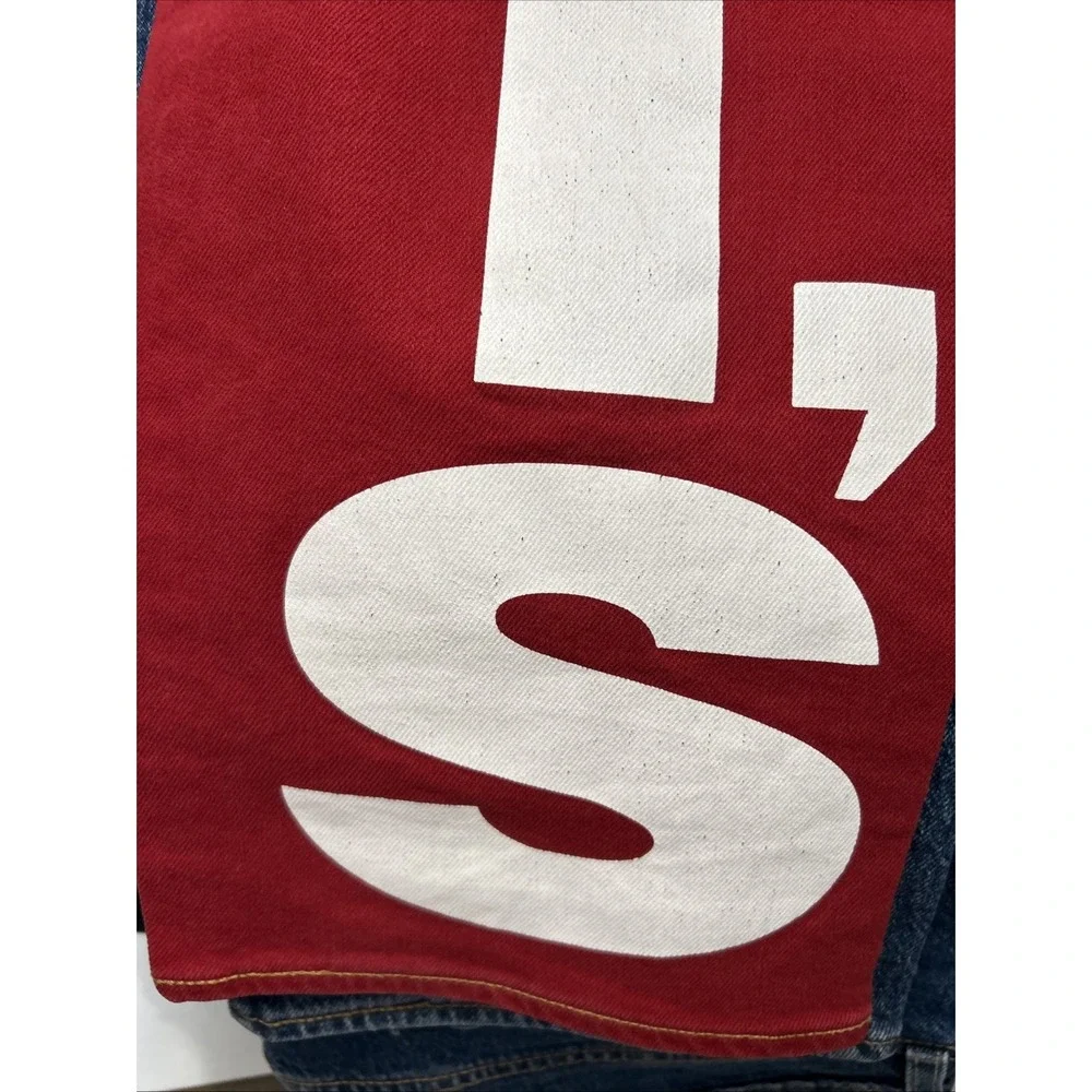 NWT Mens Vintage Levi's 541 Athletic Taper Spell Out Sz 34 34x32 New Old Stock